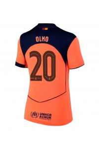 Barcelona Dani Olmo #20 Jalkapallovaatteet Naisten Kolmaspaita 2025-26 Lyhythihainen